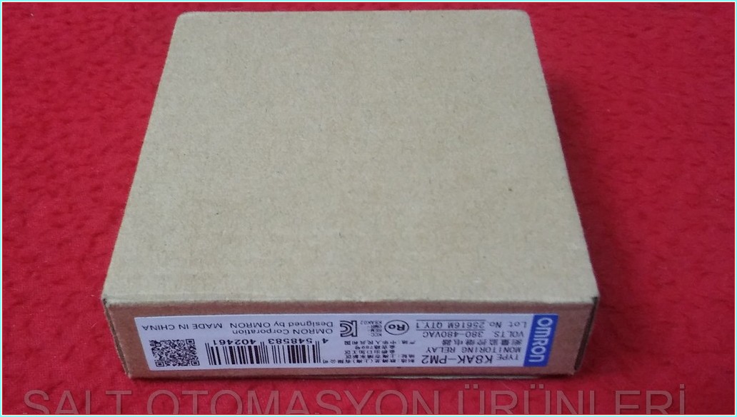 OMRON K8AK-PM2 MONITOR ING RELAY SIFIR KUTULU FAZ İZLEME RÖLESİ