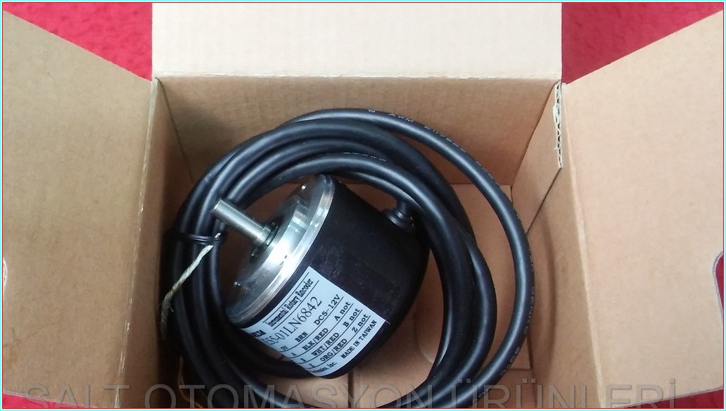 DELTA ES5-01LN6842 100-5000 PPR 5-12VDC 7-24 VDC SIFIR KUTULU ENCODER