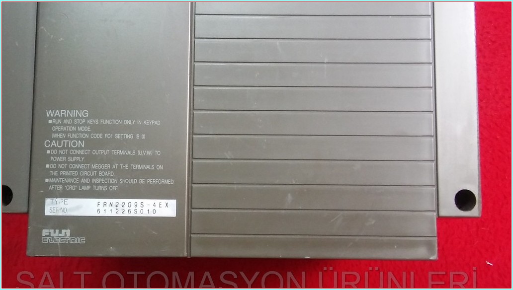 FUJİ FRENIC 5000G9S FRN22G9S-4EX 611226S010 22KW SÜRÜCÜ HIZ KONTROL DRIVER