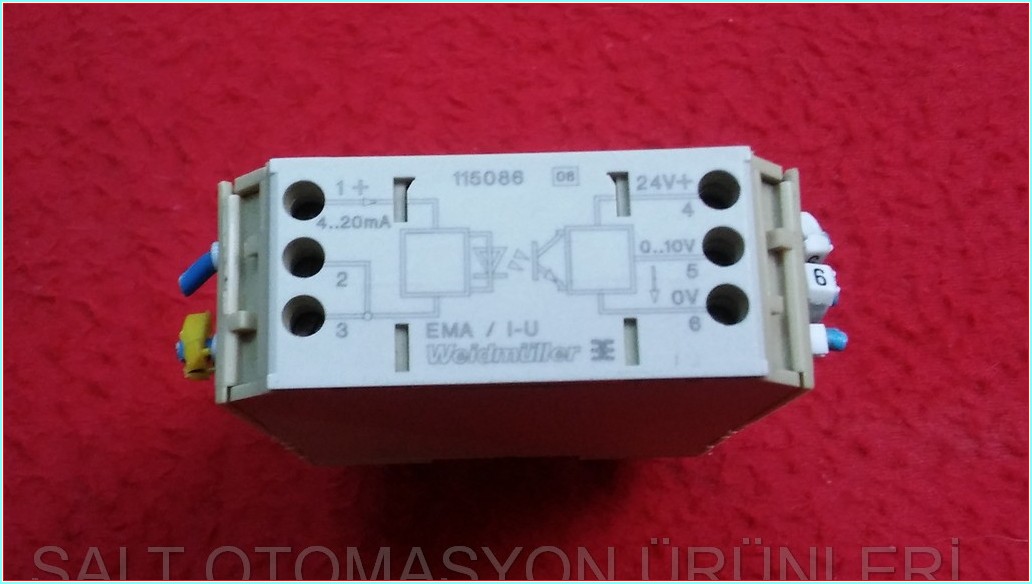 WEİDMÜLLER 115086 EMA-I-U CONVERTER MODULE DÖNÜŞTÜRÜCÜ MODÜLÜ