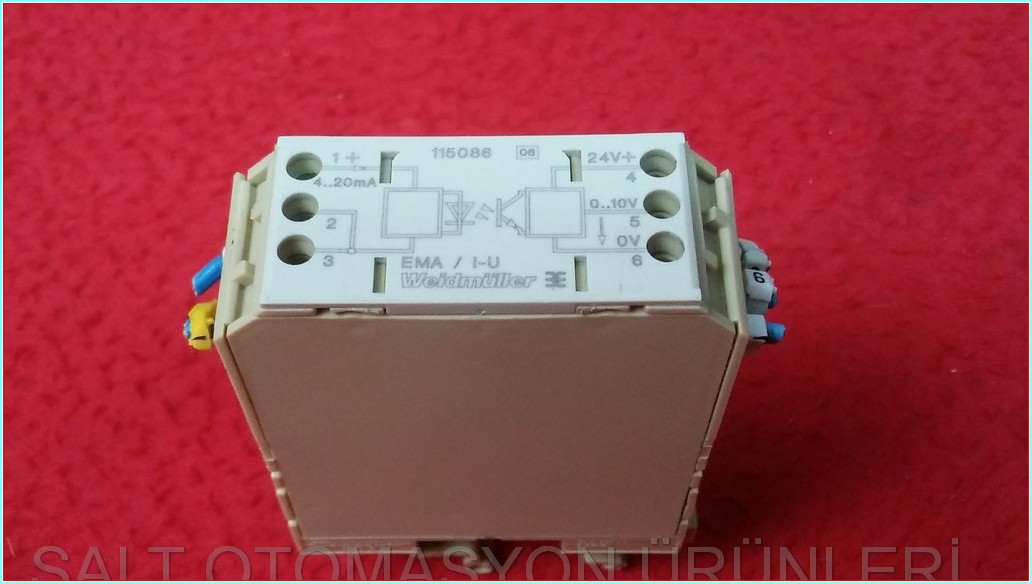 WEİDMÜLLER 115086 EMA-I-U CONVERTER MODULE DÖNÜŞTÜRÜCÜ MODÜLÜ