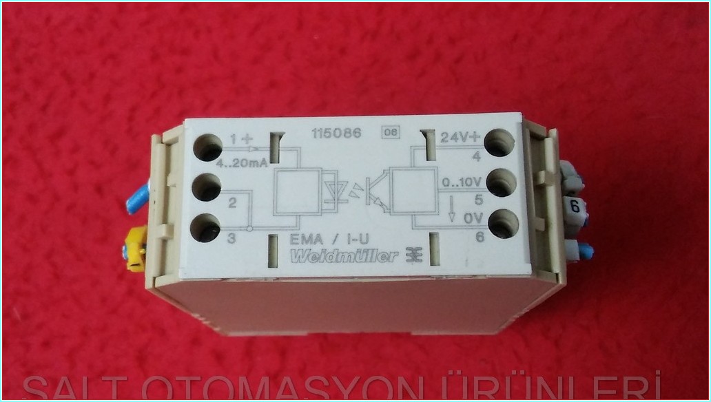 WEİDMÜLLER 115086 EMA-I-U CONVERTER MODULE DÖNÜŞTÜRÜCÜ MODÜLÜ