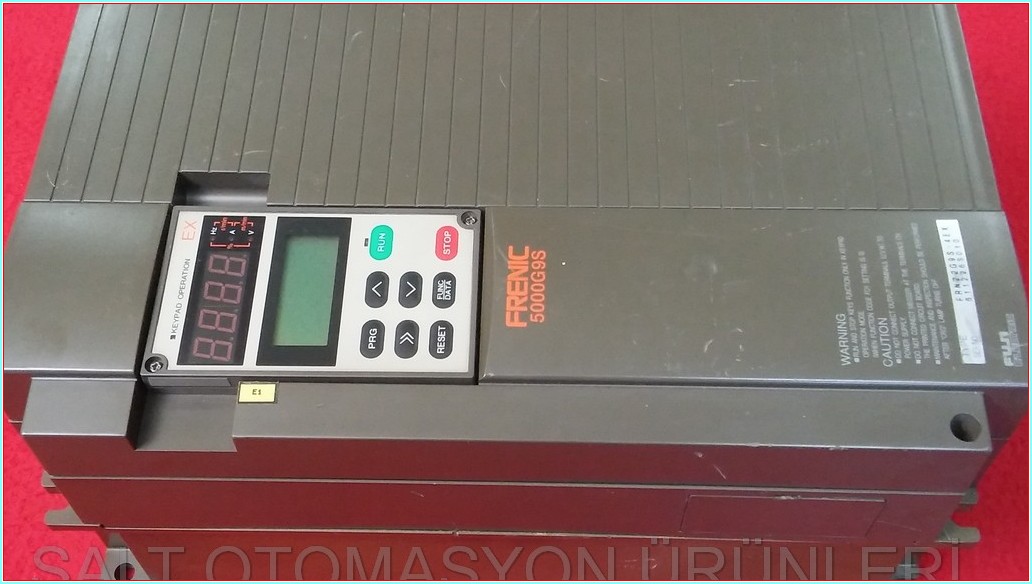 FUJİ FRENIC 5000G9S FRN22G9S-4EX 611226S010 22KW SÜRÜCÜ HIZ KONTROL DRIVER