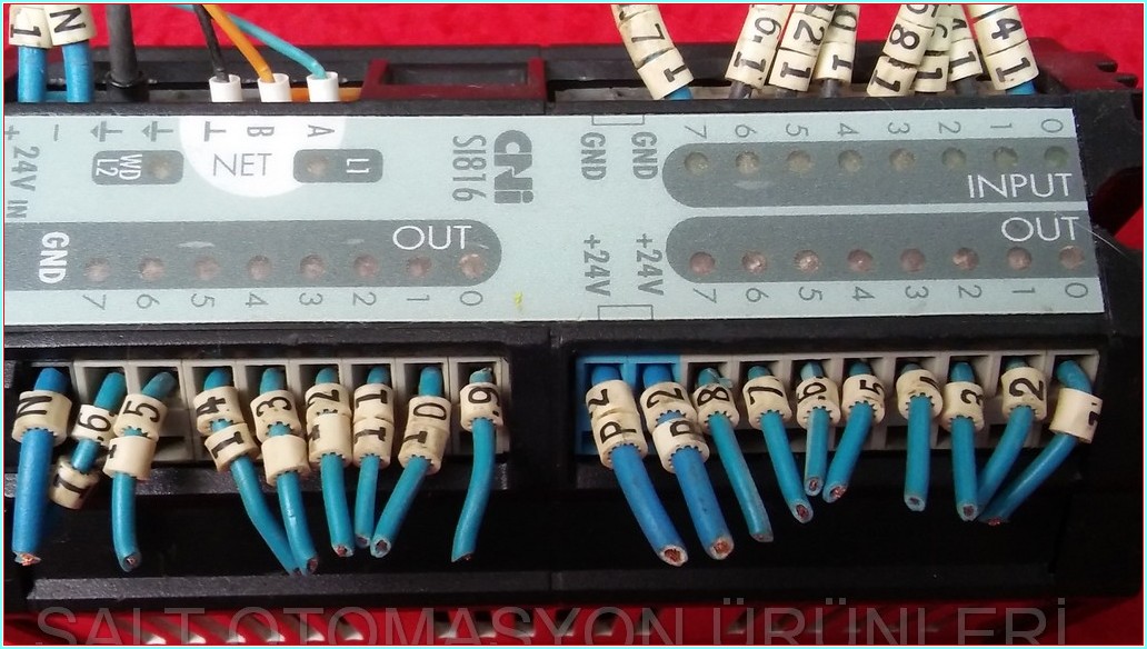 CNİ SI816 INPUT-OUTPUT MODULE GİRİŞ-ÇIKIŞ MODÜLÜ