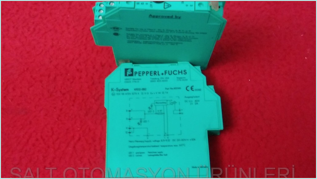 PEPPERL FUCHS KFD2-EB2 GÜÇ BESLEME MODÜLÜ