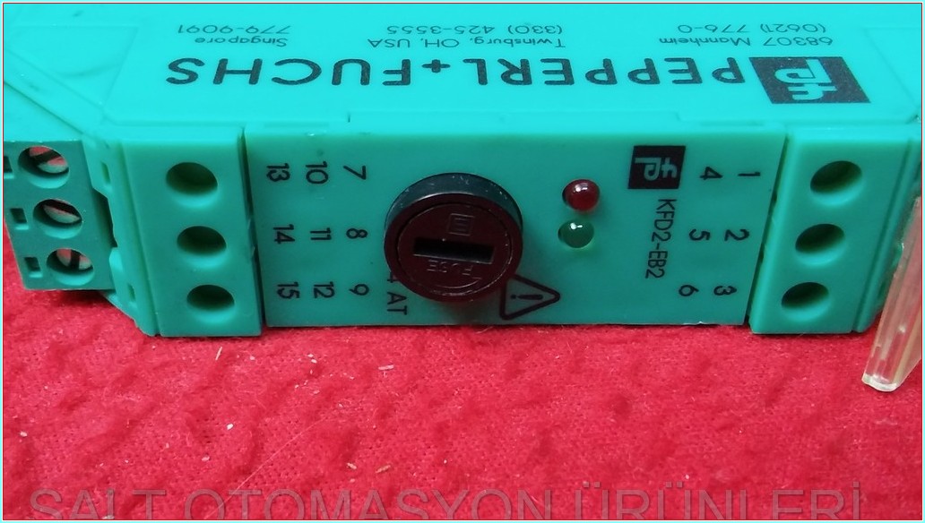 PEPPERL FUCHS KFD2-EB2 GÜÇ BESLEME MODÜLÜ