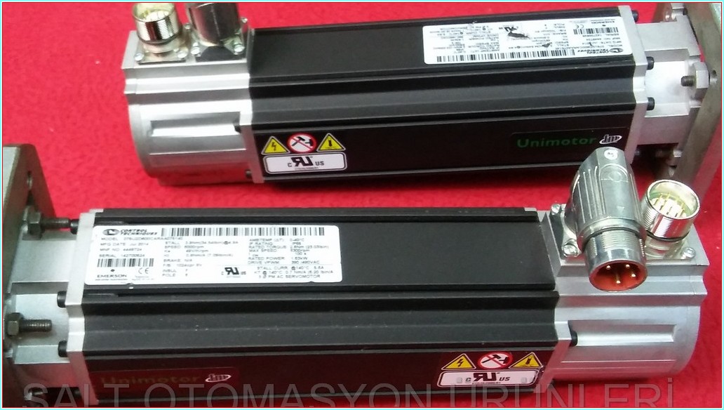 CONTROL TECHNIQUES 075U2D600CARAA075140 UNİMOTOR EMERSON 1,63KW SERVO MOTOR