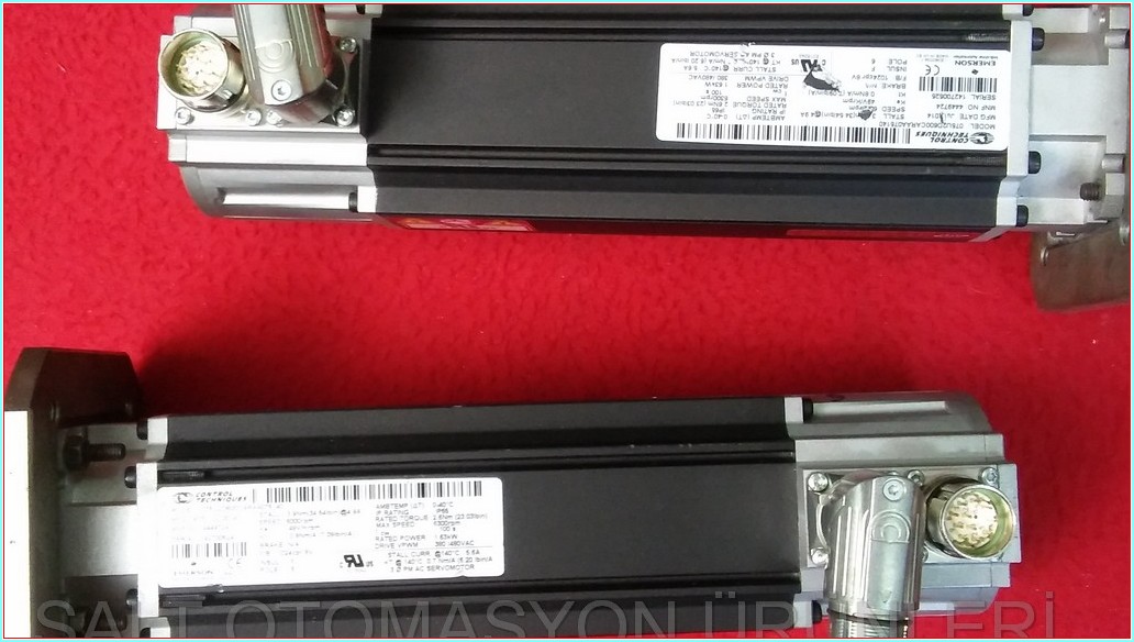 CONTROL TECHNIQUES 075U2D600CARAA075140 UNİMOTOR EMERSON 1,63KW SERVO MOTOR
