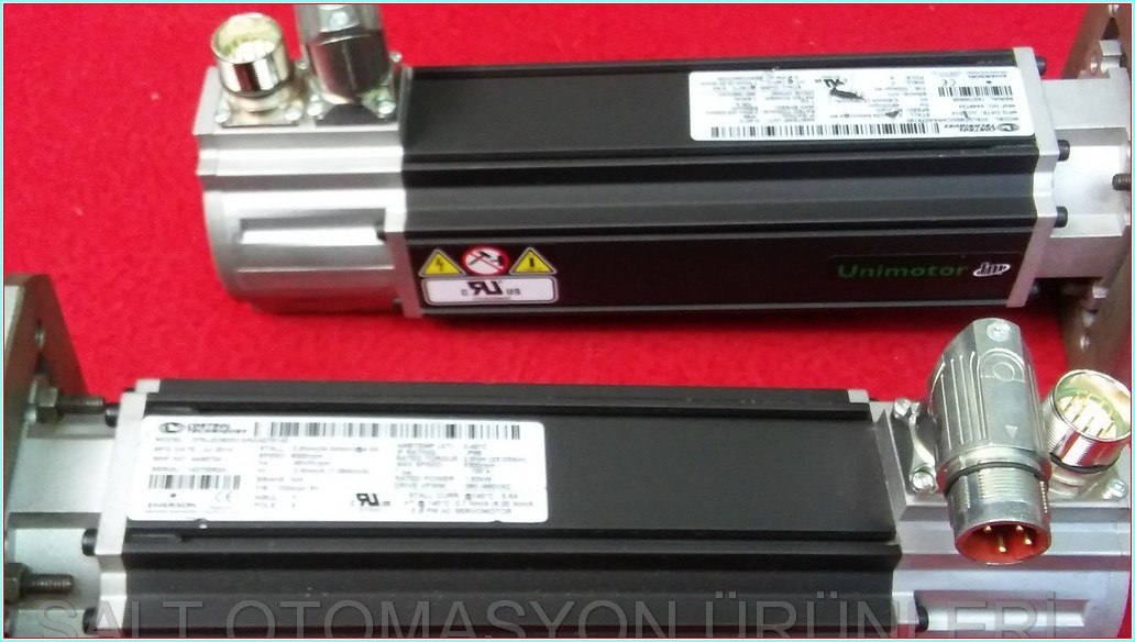 CONTROL TECHNIQUES 075U2D600CARAA075140 UNİMOTOR EMERSON 1,63KW SERVO MOTOR