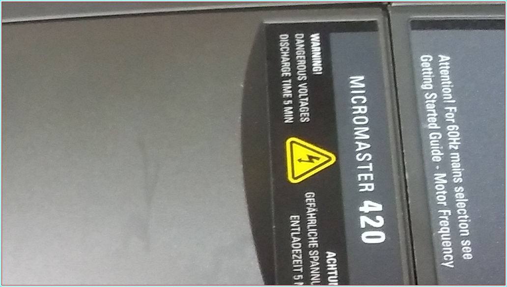 SIEMENS 6SE6420-2AD27-5CA1 MICROMASTER 420 7,50KW SÜRÜCÜ HIZ KONTROL DRIVER