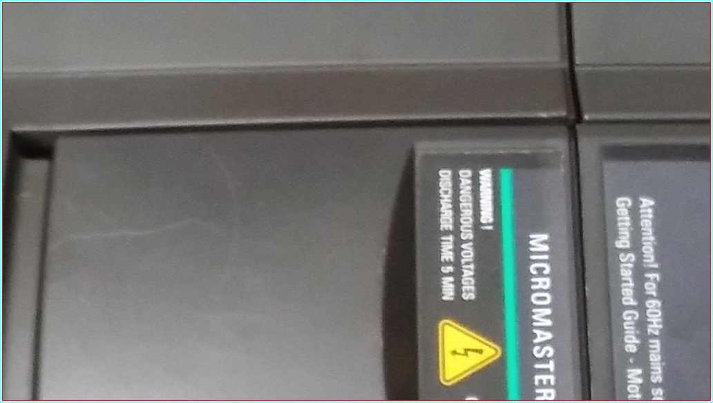 SIEMENS 6SE6440-2AD25-5CA1 MICROMASTER 440 5,50KW (7,5KW) SÜRÜCÜ HIZ KONTROL DRIVER