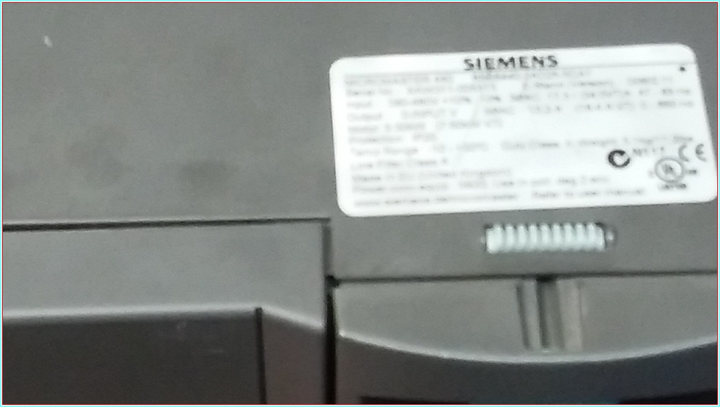 SIEMENS 6SE6440-2AD25-5CA1 MICROMASTER 440 5,50KW (7,5KW) SÜRÜCÜ HIZ KONTROL DRIVER