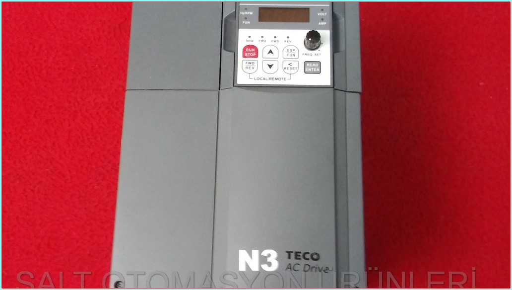 TECO N3-407-C 5,5KW N3 5,5KW 7,5HP SÜRÜCÜ HIZ KONTROL DRIVER