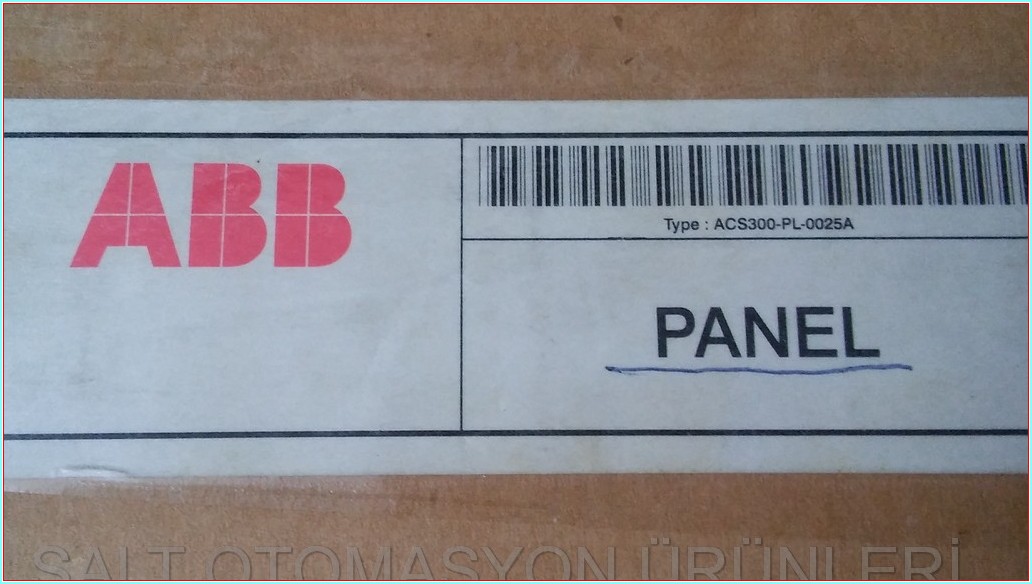 ABB ACS300-PL-0025A KEYPAD PANEL SIFIR KUTULU