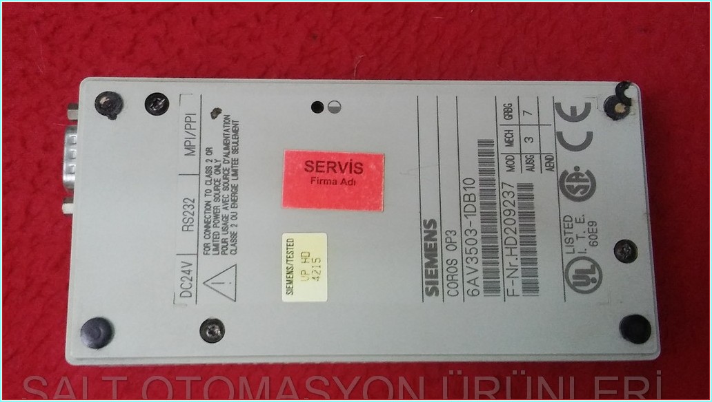 6AV3503-1DB10 COROS OP3 SİEMENS