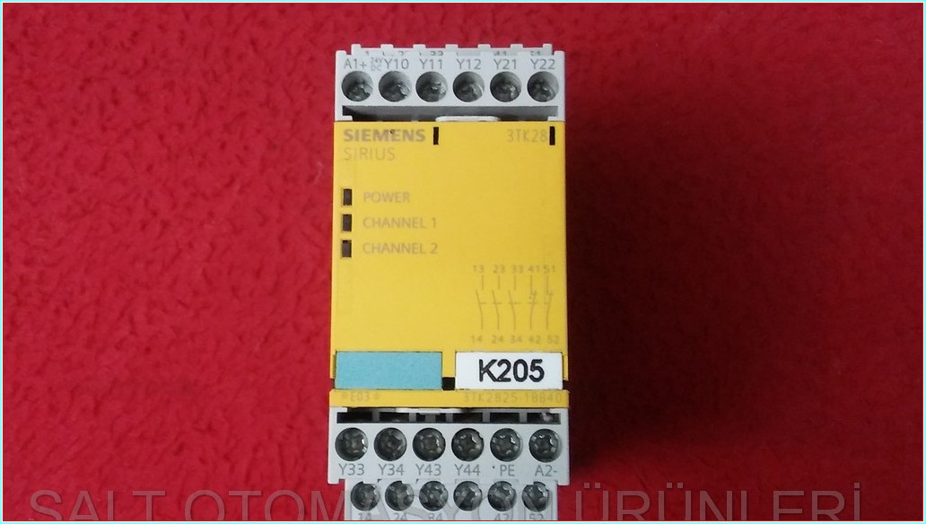 SIEMENS 3TK2825-1BB40 3TK28 SIRIUS SAFETY RELAY EMNİYET RÖLESİ