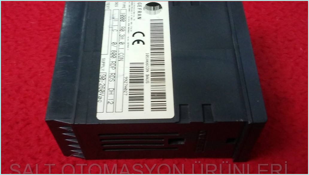 GEFRAN 1000-R0-3H-0-1-CON TEMPERATURE CONTROLLER SICAKLIK KONTROL CİHAZI BAUSANO 1000