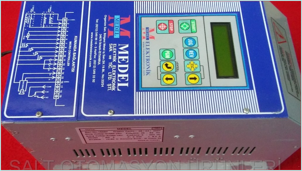 MEDEL MEDEL 3KW SÜRÜCÜ HIZ KONTROL DRIVER
