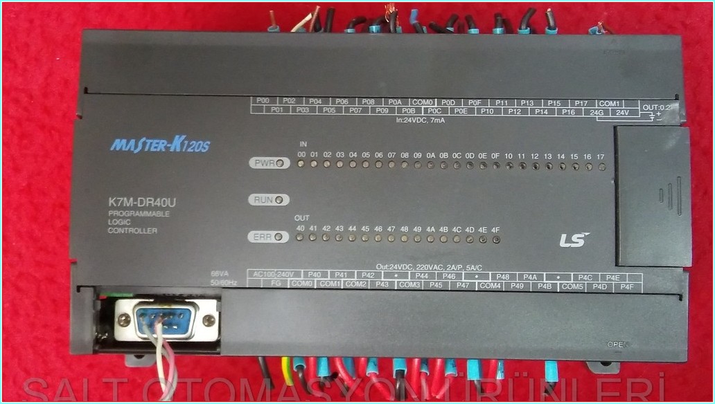 LS K7M-DR40U MASTER-K120S PROGRAMMABLE LOGIC CONTROLLER