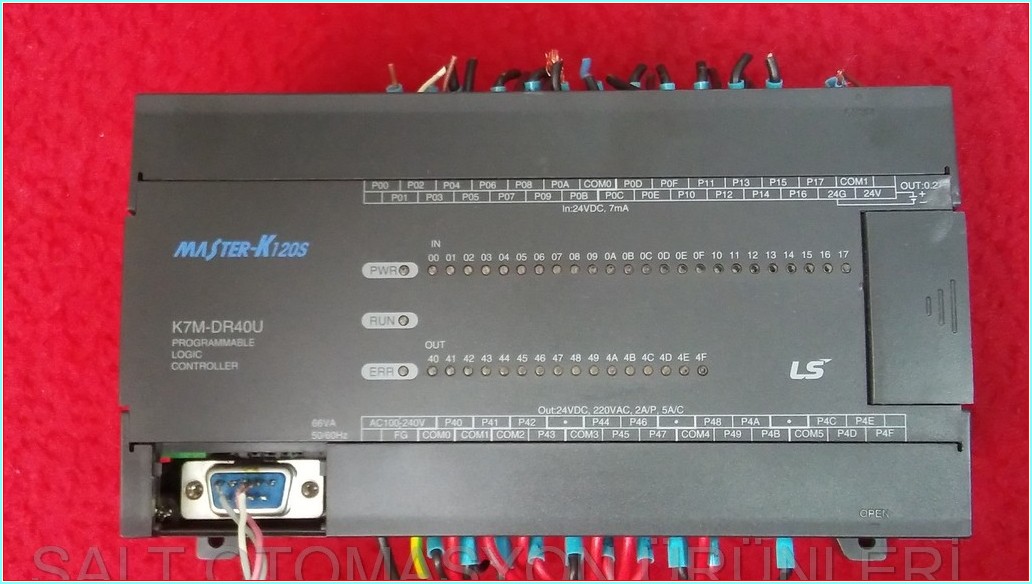 LS K7M-DR40U MASTER-K120S PROGRAMMABLE LOGIC CONTROLLER