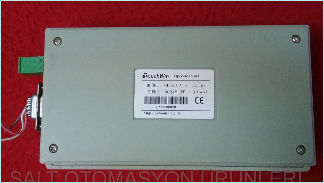 TOUCHWİN OP320 A S OP320-A OP320-A-S OP320 OPERATÖR PANEL PLC