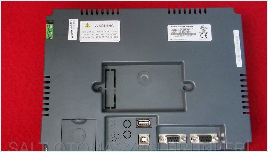 DELTA DOP-A80THTD1 TOUCH PANEL HMI OPERATÖR PANEL PLC