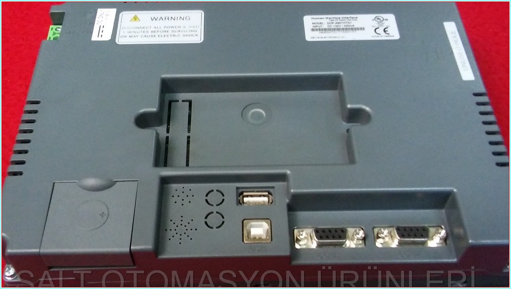DELTA DOP-A80THTD1 TOUCH PANEL HMI OPERATÖR PANEL PLC