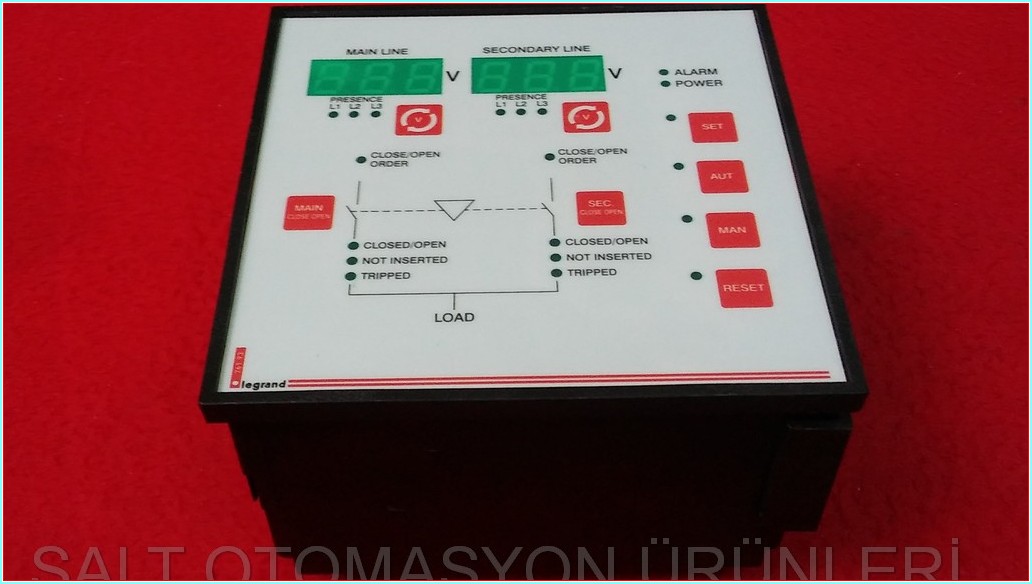 LEGRAND 261 93 ELEKTRONİK KONTROL KUTUSU ENVERSÖR SİSTEM EKİPMANI OTOMATİK TRANSFER SWITCH OTOMATİK AKTARIM ANAHTARI