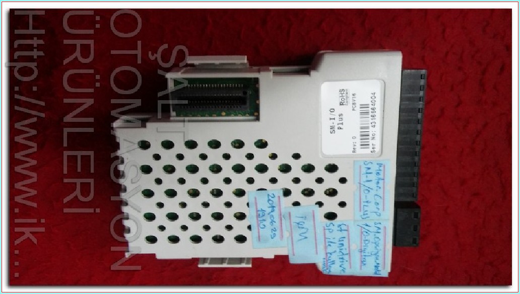 EMERSON SM-I-O PLUS SMI-I/O PLUS PCBT40 CONTROL TECHNIQUES SM OPSİYON MODULÜ ST UNIDRIVE SP İLE KULLANMAK İÇİN