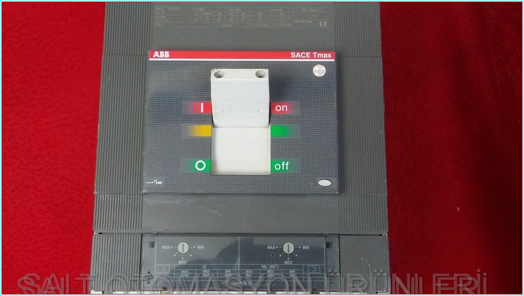 ABB SACE T6N 800 800A SACE TMAX TMŞ DEVRE KESİCİ ŞALTER