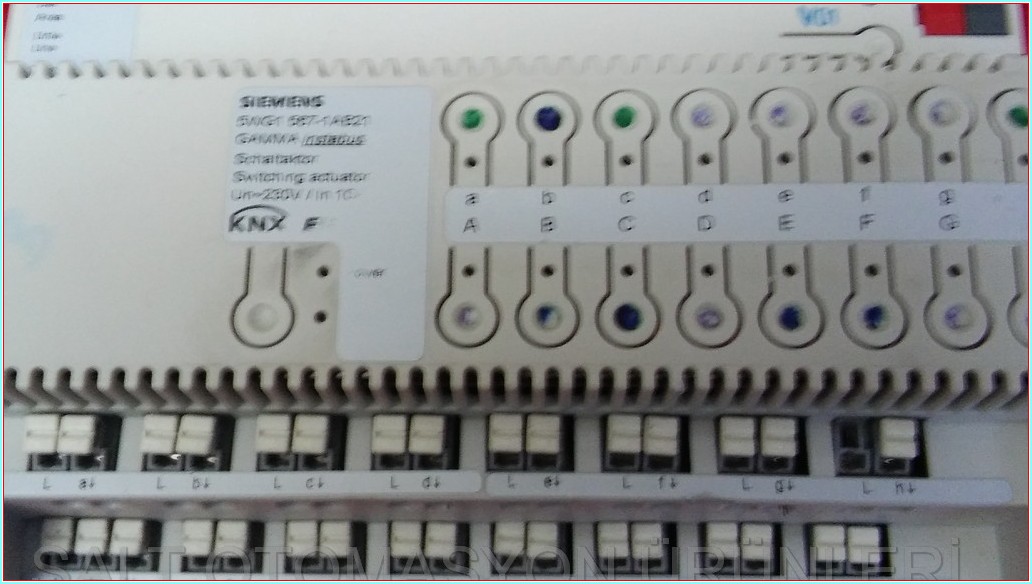 SIEMENS 5WG1 567-1AB21 KNX ANAHTARLAMA AKTÜATÖRÜ N 567