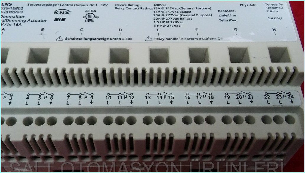 SIEMENS 5WG1 526-1EB02 MODÜL PLC KONTROL MODÜLÜ