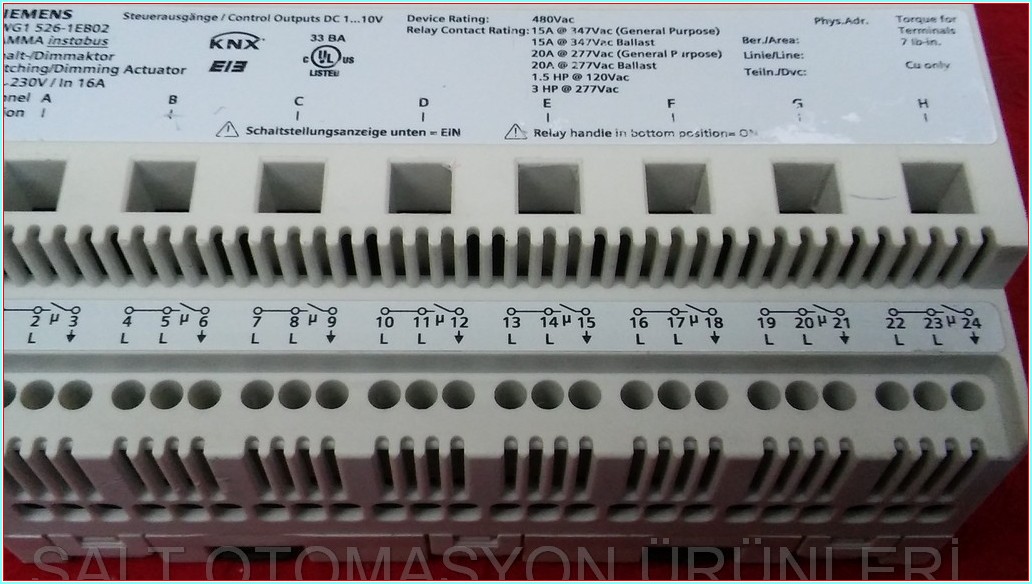 SIEMENS 5WG1 526-1EB02 MODÜL PLC KONTROL MODÜLÜ