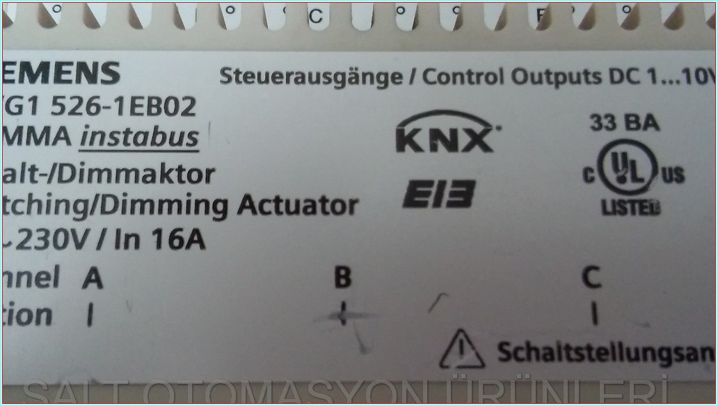 SIEMENS 5WG1 526-1EB02 MODÜL PLC KONTROL MODÜLÜ