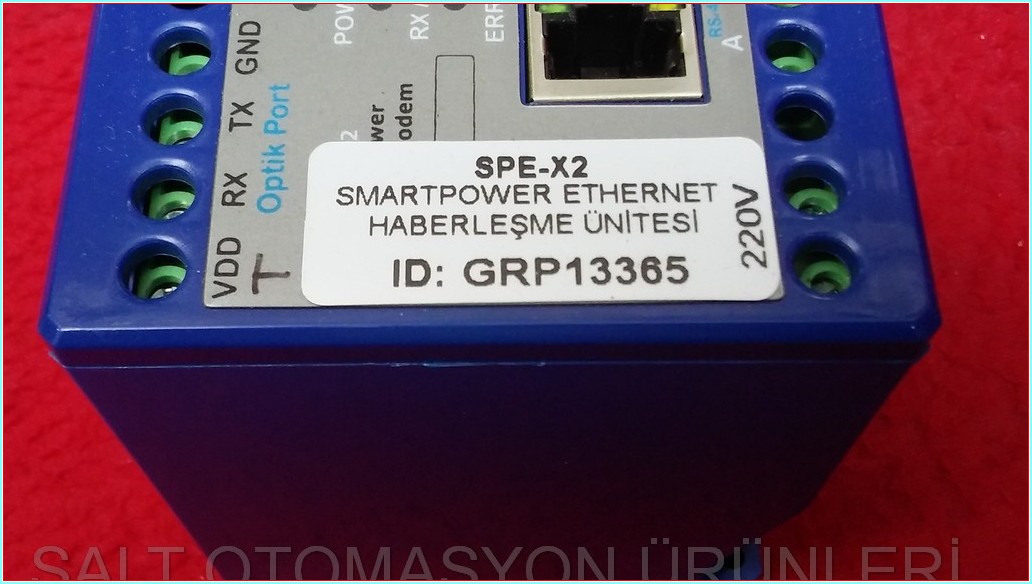 GRUP ARGE SPE-X2 SMARTPOWER ETHERNET HABERLEŞME ÜNİTESİ