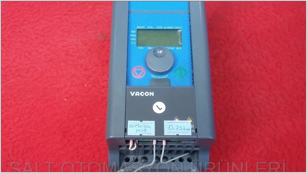 VACON VACON0010-1L-0004-2-MACHINERY 0,75KW SÜRÜCÜ HIZ KONTROL DRIVER