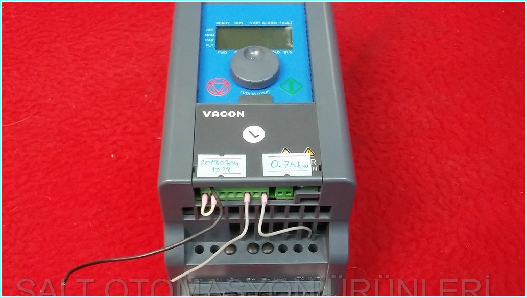 VACON VACON0010-1L-0004-2-MACHINERY 0,75KW SÜRÜCÜ HIZ KONTROL DRIVER