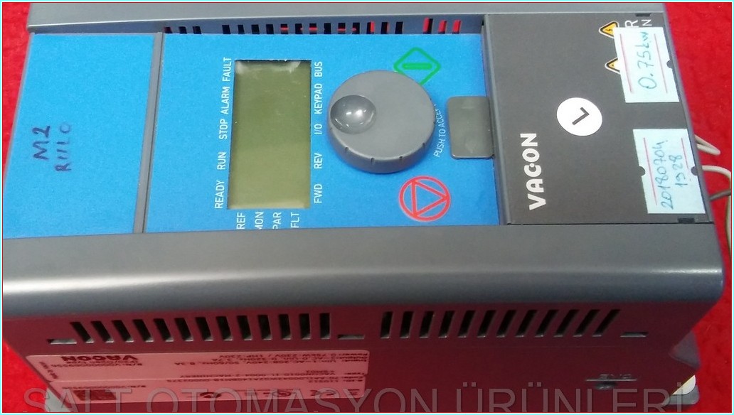 VACON VACON0010-1L-0004-2-MACHINERY 0,75KW SÜRÜCÜ HIZ KONTROL DRIVER