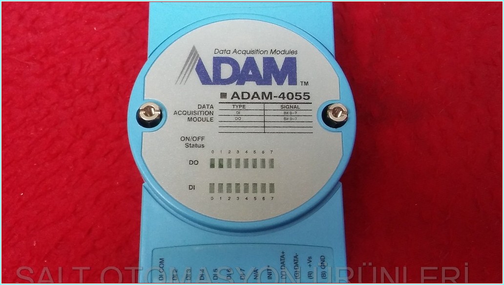 ADVANTECH ADAM-4055 DATA ACQUİSİTİON MODULES DIGITAL I-O MODULE INPUT OUTPUT MODÜL