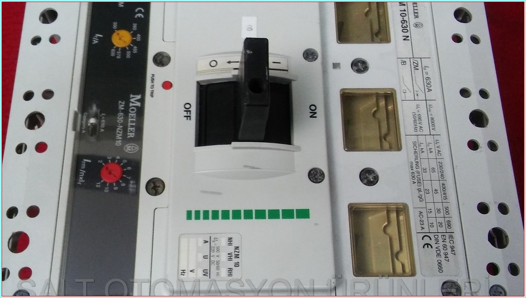 MOELLER NZM 10-630 N 630A 300-630A TMŞ DEVRE KESİCİ ŞALTER