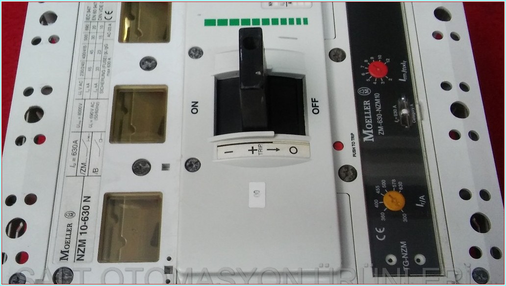 MOELLER NZM 10-630 N 630A 300-630A TMŞ DEVRE KESİCİ ŞALTER