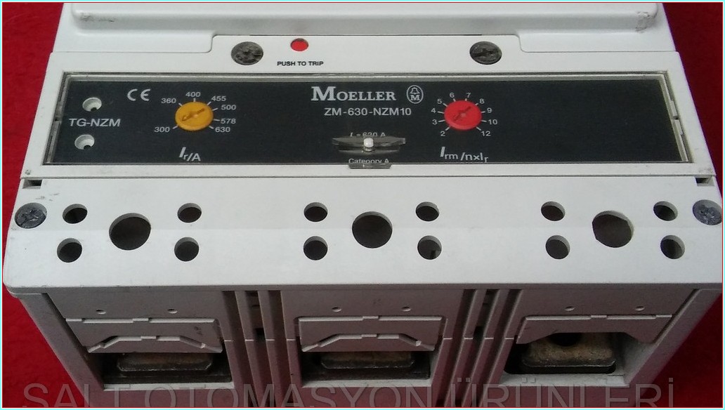 MOELLER NZM 10-630 N 630A 300-630A TMŞ DEVRE KESİCİ ŞALTER