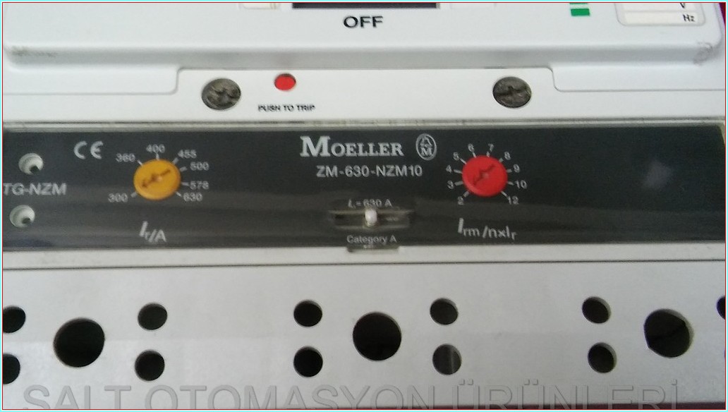 MOELLER NZM 10-630 N 630A 300-630A TMŞ DEVRE KESİCİ ŞALTER