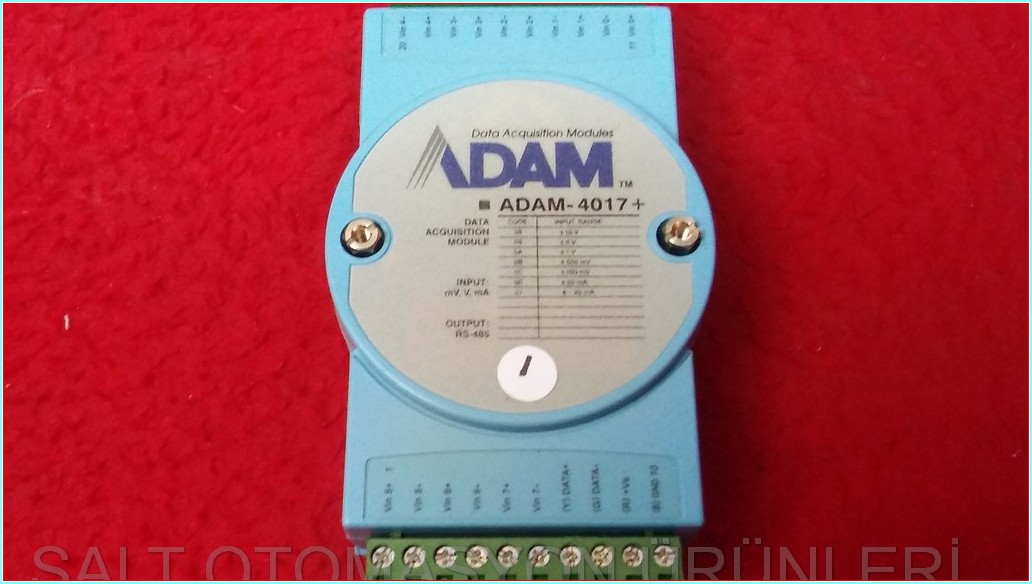 ADVANTECH ADAM-4017  DATA ACQUİSİTİON MODULES ANALOG I-O MODULES ANALOG GİRİŞ ÇIKIŞ MODÜLÜ