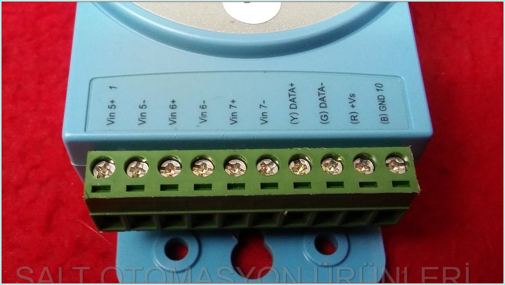 ADVANTECH ADAM-4017  DATA ACQUİSİTİON MODULES ANALOG I-O MODULES ANALOG GİRİŞ ÇIKIŞ MODÜLÜ