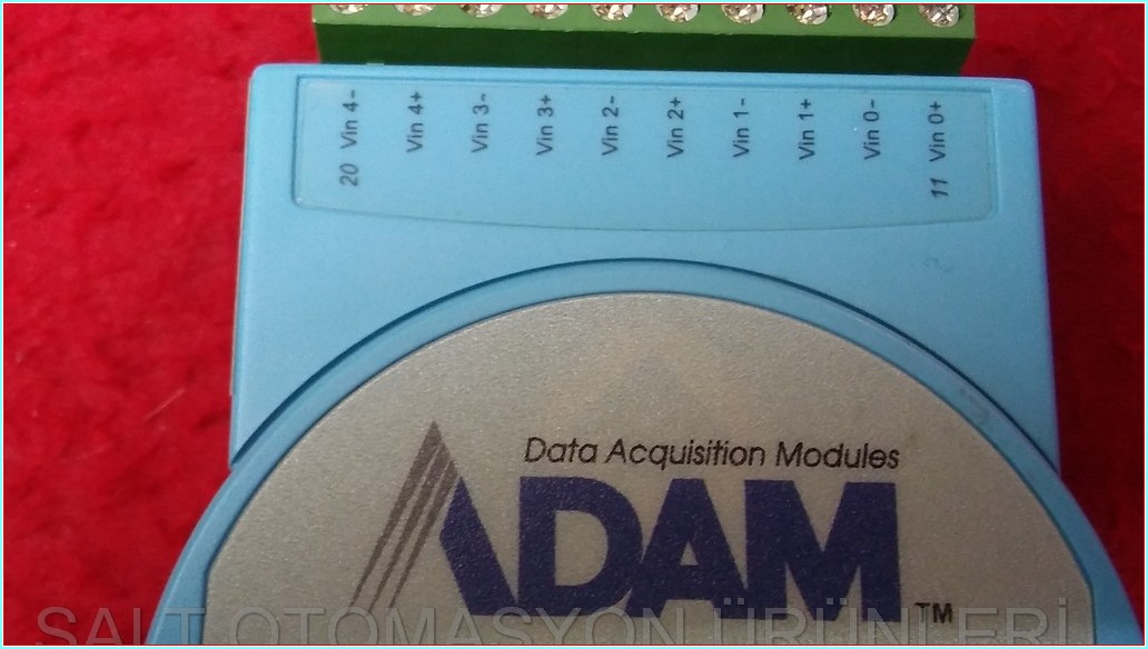 ADVANTECH ADAM-4017  DATA ACQUİSİTİON MODULES ANALOG I-O MODULES ANALOG GİRİŞ ÇIKIŞ MODÜLÜ