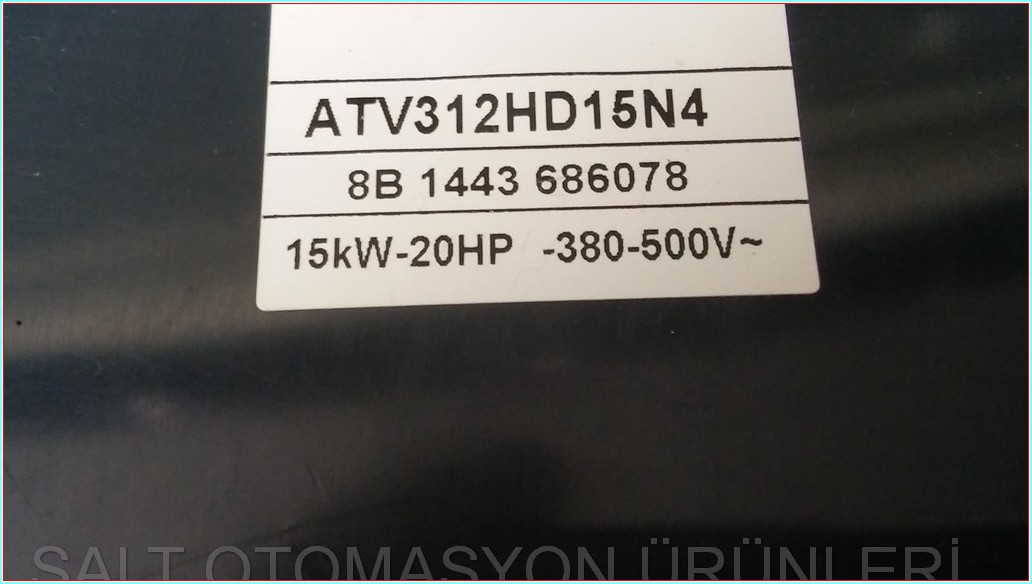 SCHNEİDER ATV312HD15N4 15 KW ALTİVAR 312 SÜRÜC HIZ KONTROL DRIVER