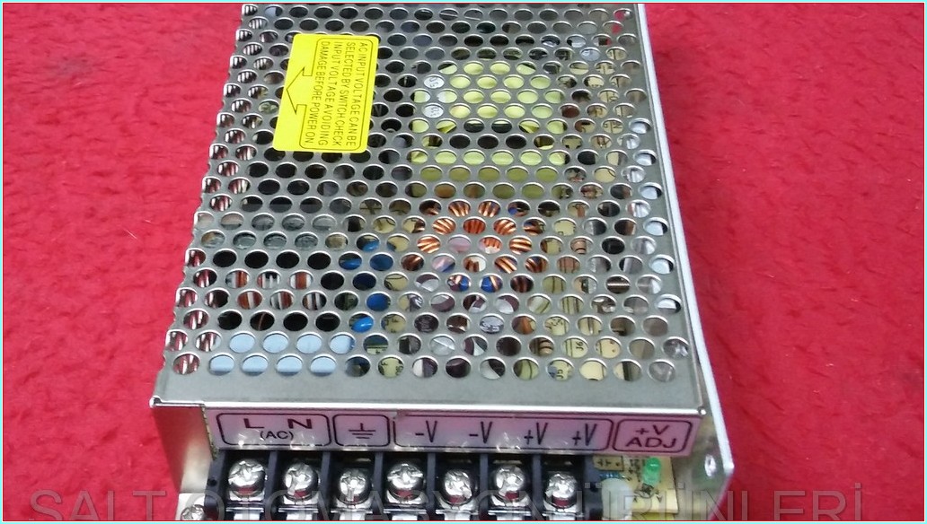 MW NES-100-12 SWITCHING POWER SUPPLY 12V 8,5A GÜÇ KAYNAĞI