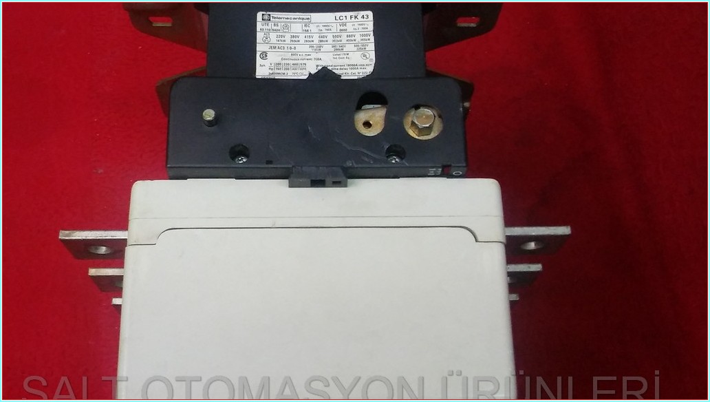 TELEMECANİQUE LC1FK43 700A KONTAKTÖR