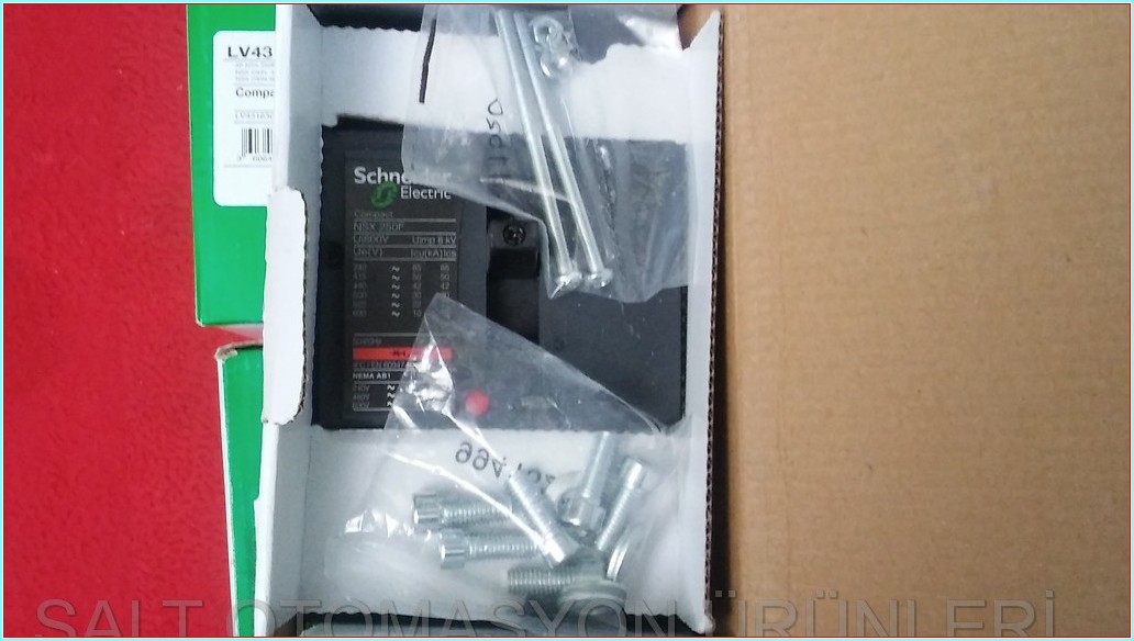 SCHNEİDER NSX 250F 250A  LV431630 COMPACT NSX 250A SIFIR KUTULU TMŞ